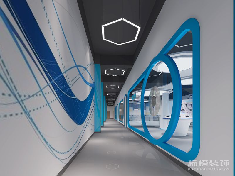 二樓過(guò)道-標(biāo)榜裝飾